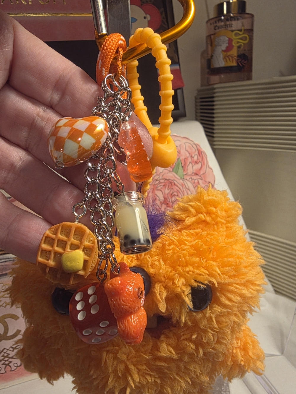 Fuggler Orange Keychain Bag Charm - Picture 8 of 9